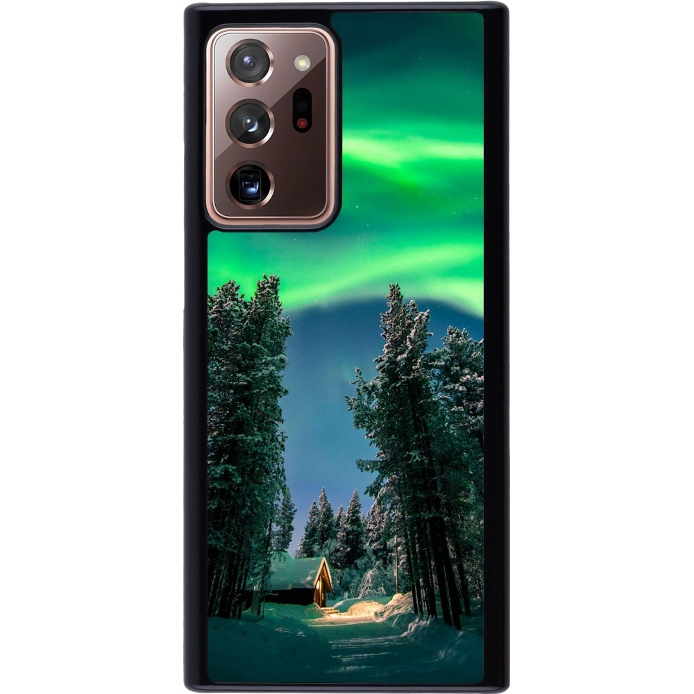 Samsung Galaxy Note 20 Ultra Case Hülle - Winter 22 Northern Lights