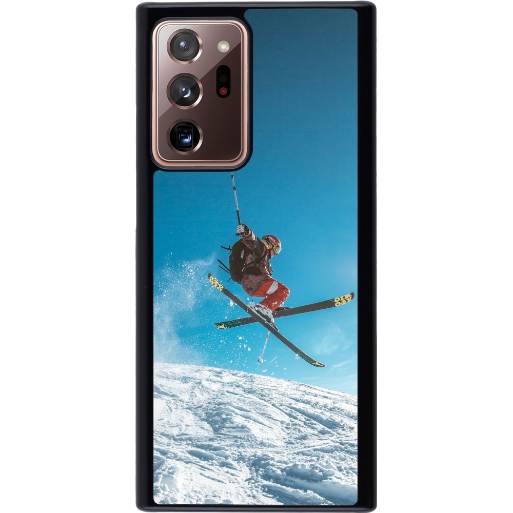 Samsung Galaxy Note 20 Ultra Case Hülle - Winter 22 Ski Jump