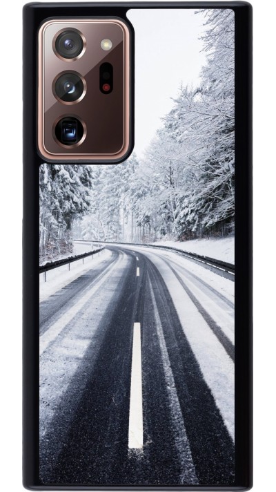 Coque Samsung Galaxy Note 20 Ultra - Winter 22 Snowy Road