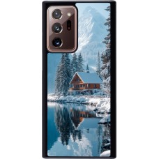 Coque Samsung Galaxy Note 20 Ultra - Winter 25 Winter house forest day