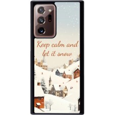 Coque Samsung Galaxy Note 20 Ultra - Winter 25 Winter Keep calm and let it snow