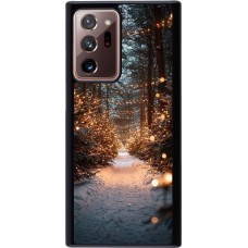 Coque Samsung Galaxy Note 20 Ultra - Winter 25 Winter snowy road