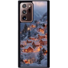 Coque Samsung Galaxy Note 20 Ultra - Winter 25 Winter snowy village