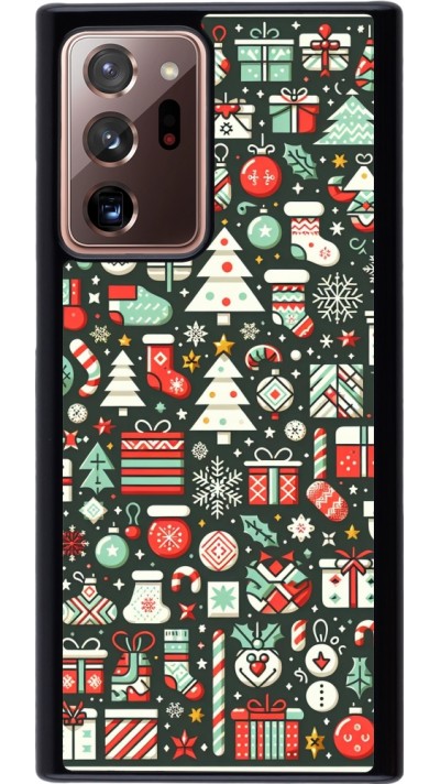 Coque Samsung Galaxy Note 20 Ultra - Noël 2023 Flat Pattern