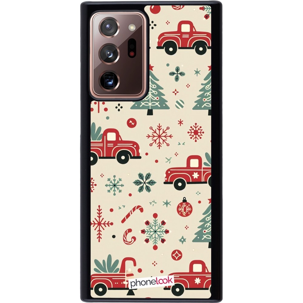 Samsung Galaxy Note 20 Ultra Case Hülle - Weihnachten 2024 Lkw Tanne