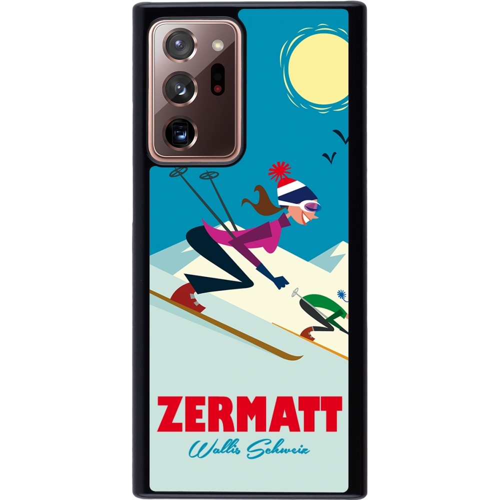 Coque Samsung Galaxy Note 20 Ultra - Zermatt Ski Downhill