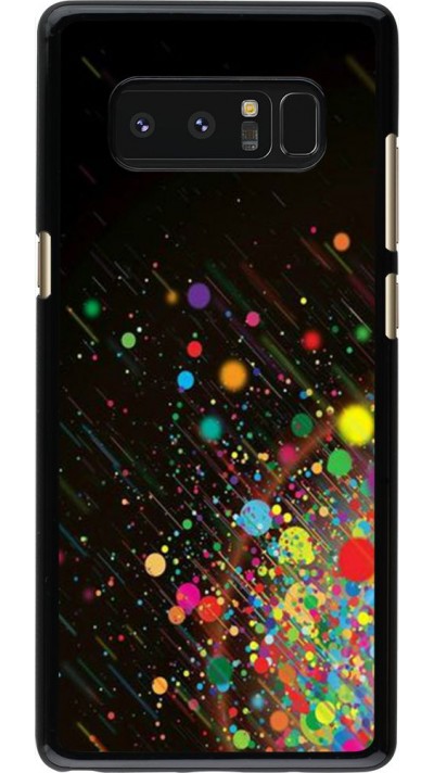 Coque Samsung Galaxy Note8 - Abstract bubule lines