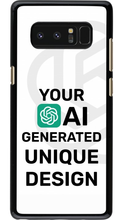 Coque Samsung Galaxy Note8 - 100% unique générée par intelligence artificielle (AI) avec vos idées