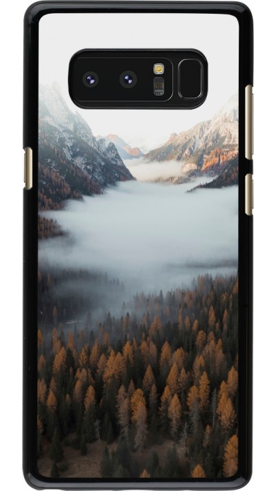 Samsung Galaxy Note8 Case Hülle - Autumn 22 forest lanscape