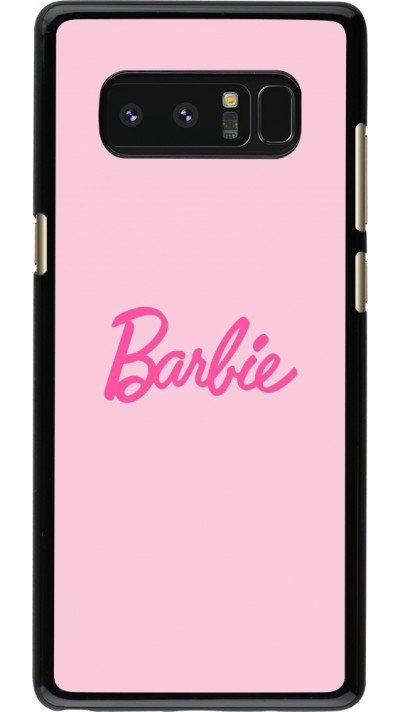 Samsung Galaxy Note8 Case Hülle - Barbie Text