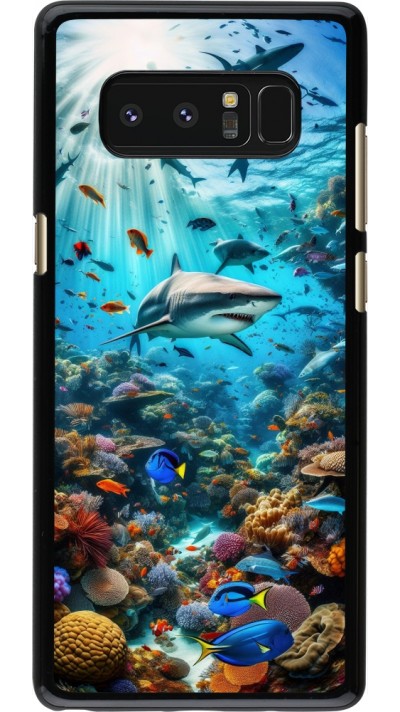 Samsung Galaxy Note8 Case Hülle - Bora Bora Meer und Wunder
