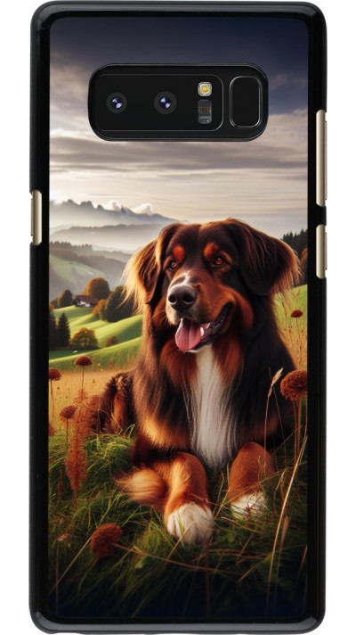 Samsung Galaxy Note8 Case Hülle - Hund Land Schweiz