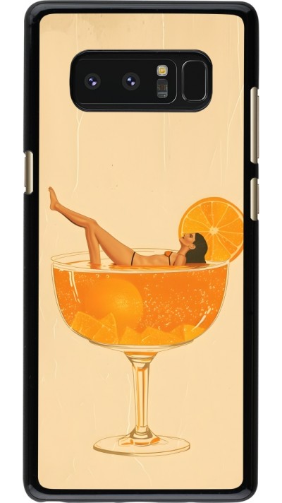 Samsung Galaxy Note8 Case Hülle - Cocktail Bath Vintage