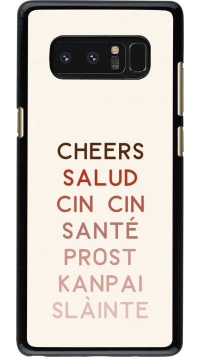 Samsung Galaxy Note8 Case Hülle - Cocktail Cheers Salud