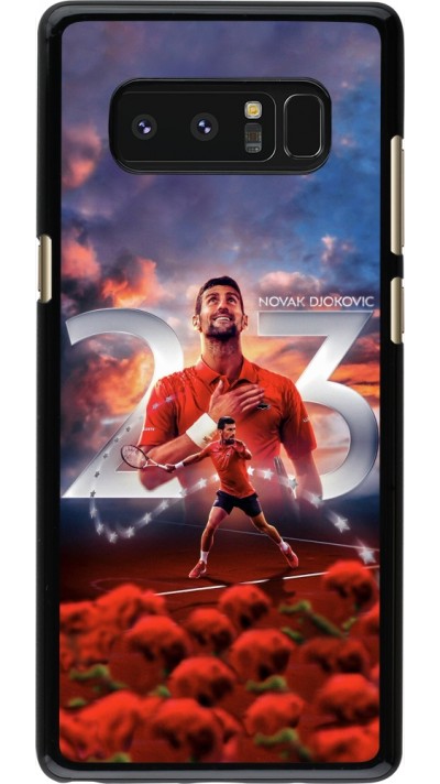 Coque Samsung Galaxy Note8 - Djokovic 23 Grand Slam