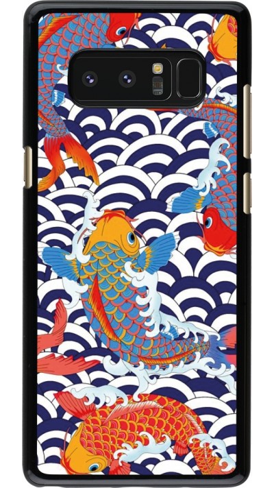 Samsung Galaxy Note8 Case Hülle - Easter 2023 japanese fish