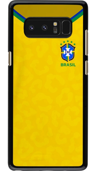 Coque Samsung Galaxy Note8 - Maillot de football Brésil 2022 personnalisable