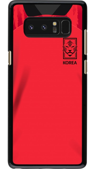 Coque Samsung Galaxy Note8 - Maillot de football Corée du Sud 2022 personnalisable