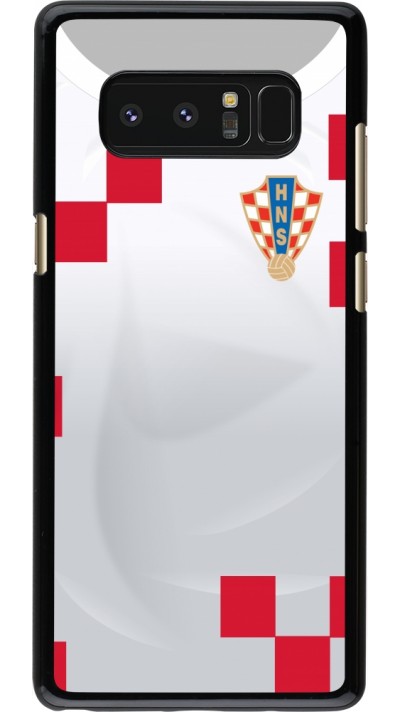 Samsung Galaxy Note8 Case Hülle - Kroatien 2022 personalisierbares Fussballtrikot