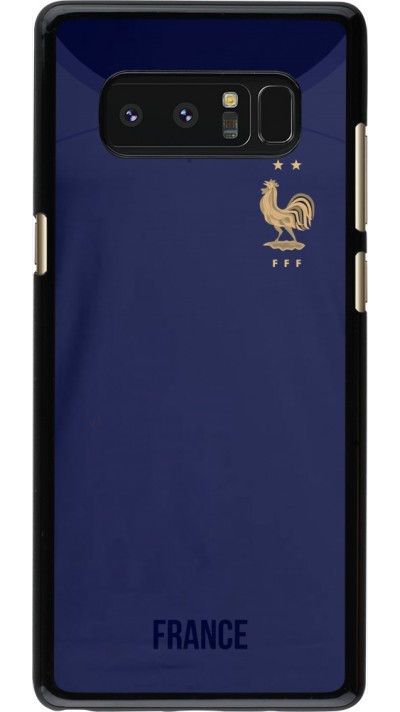 Coque Samsung Galaxy Note8 - Maillot de football France 2022 personnalisable