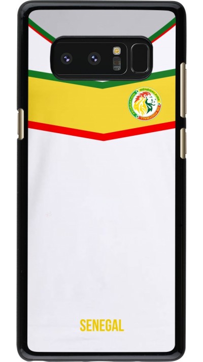 Coque Samsung Galaxy Note8 - Maillot de football Senegal 2022 personnalisable