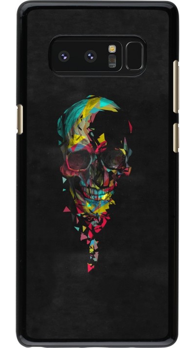 Samsung Galaxy Note8 Case Hülle - Halloween 22 colored skull
