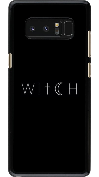 Samsung Galaxy Note8 Case Hülle - Halloween 22 witch word