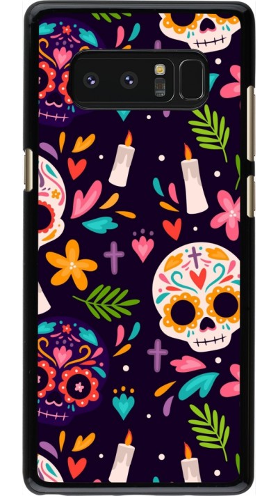 Samsung Galaxy Note8 Case Hülle - Halloween 2023 mexican style