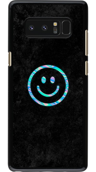 Samsung Galaxy Note8 Case Hülle - Happy smiley irisirt