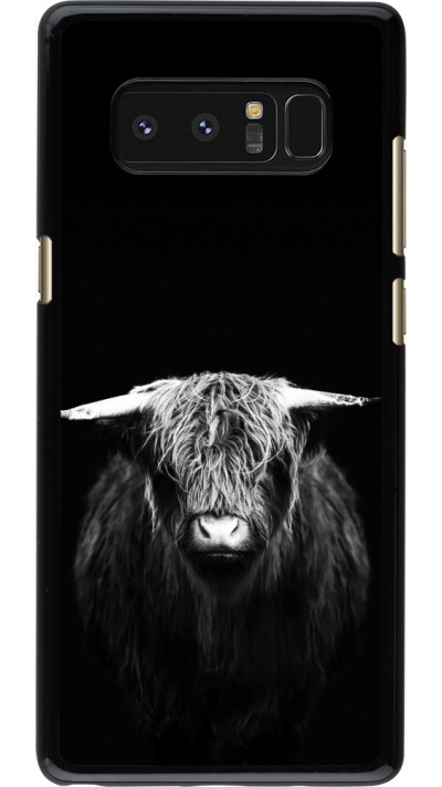 Coque Samsung Galaxy Note8 - Highland calf black