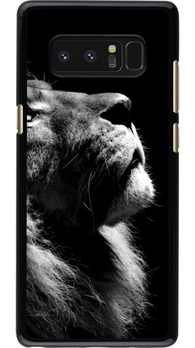 Coque Samsung Galaxy Note 8 - Lion looking up
