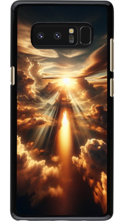 Samsung Galaxy Note8 Case Hülle - Himmelsleuchten Zenit