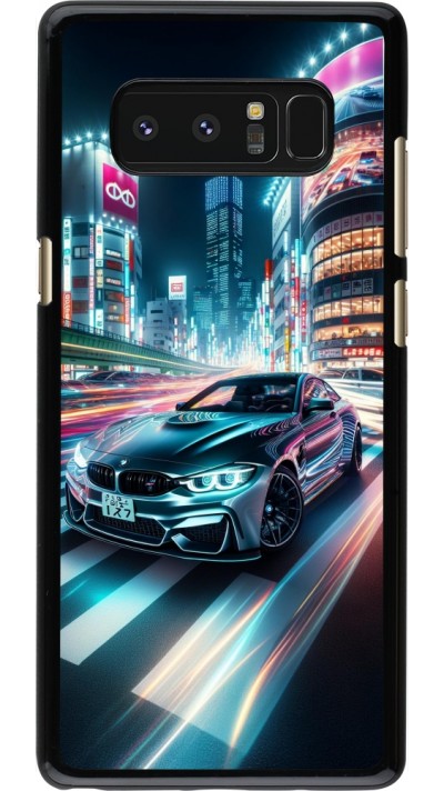Samsung Galaxy Note8 Case Hülle - BMW M4 Tokio Nacht