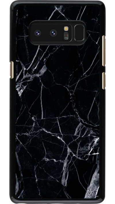 Coque Samsung Galaxy Note 8 - Marble Black 01