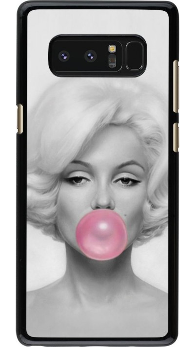 Coque Samsung Galaxy Note 8 - Marilyn Bubble