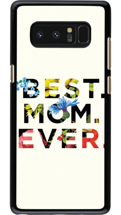 Coque Samsung Galaxy Note8 - Mom 2023 best Mom ever flowers