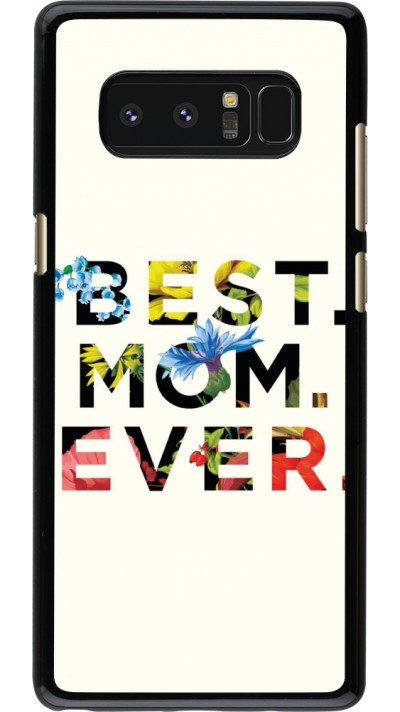 Samsung Galaxy Note8 Case Hülle - Mom 2023 best Mom ever flowers