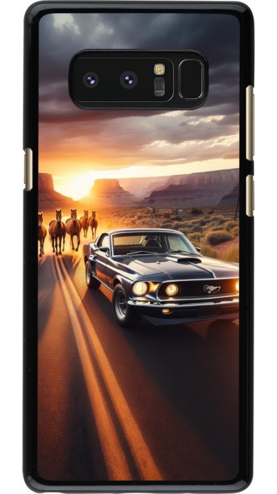 Samsung Galaxy Note8 Case Hülle - Mustang 69 Grand Canyon