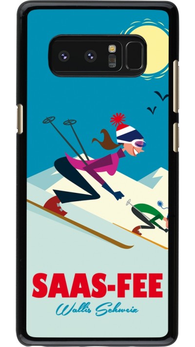 Coque Samsung Galaxy Note8 - Saas-Fee Ski Downhill