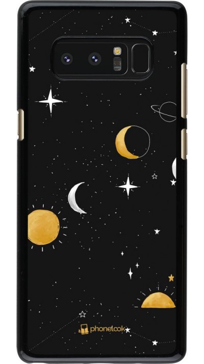 Coque Samsung Galaxy Note8 - Space Vector