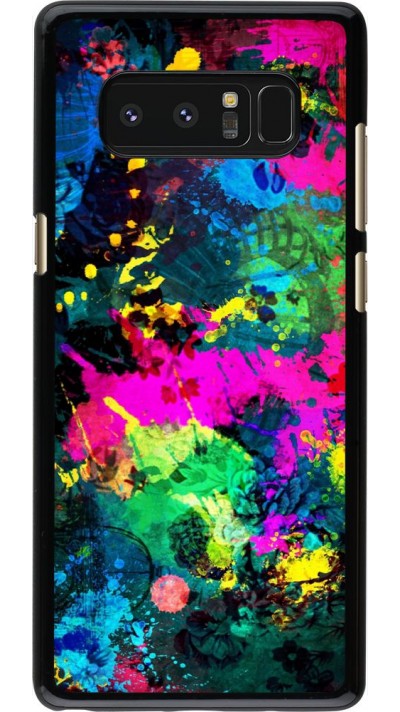 Coque Samsung Galaxy Note8 - splash paint