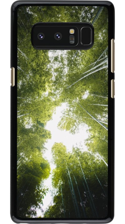 Coque Samsung Galaxy Note8 - Spring 23 forest blue sky