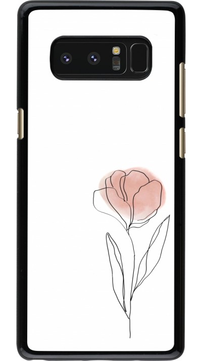 Coque Samsung Galaxy Note8 - Spring 23 minimalist flower