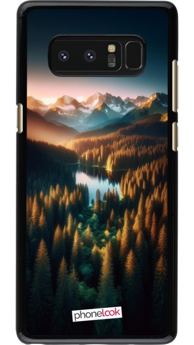 Coque Samsung Galaxy Note8 - Sunset Forest Lake