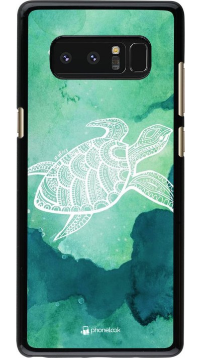 Hülle Samsung Galaxy Note8 - Turtle Aztec Watercolor