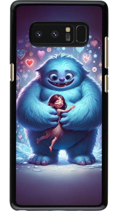 Coque Samsung Galaxy Note8 - Valentine 2024 Fluffy Love