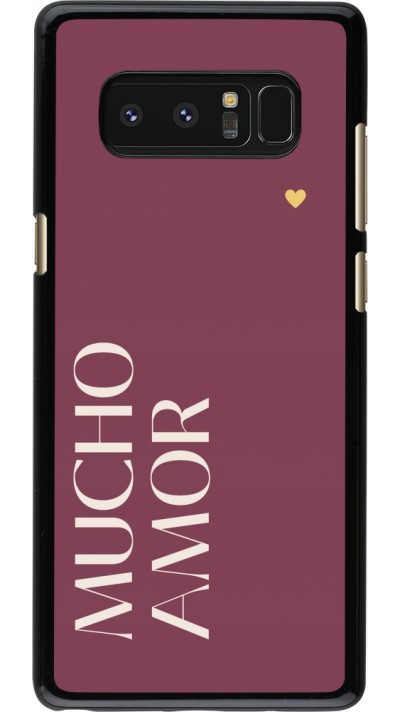Coque Samsung Galaxy Note8 - Valentine 2024 mucho amor rosado