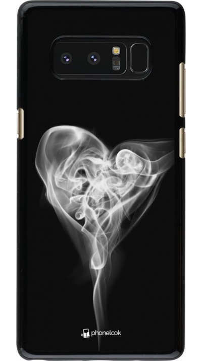 Coque Samsung Galaxy Note8 - Valentine 2022 Black Smoke