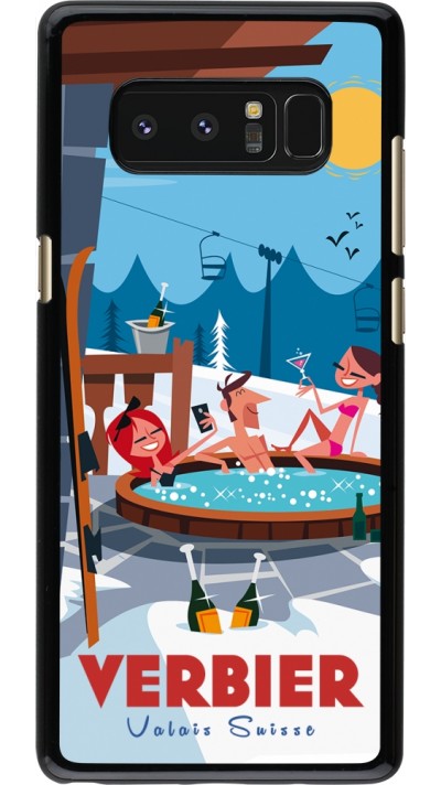 Coque Samsung Galaxy Note8 - Verbier Mountain Jacuzzi