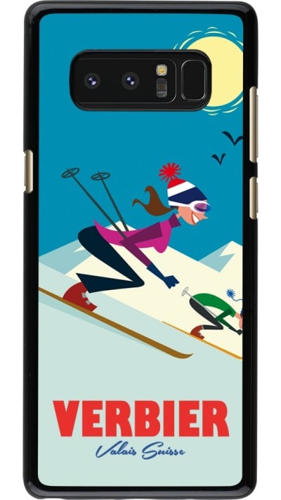 Coque Samsung Galaxy Note8 - Verbier Ski Downhill